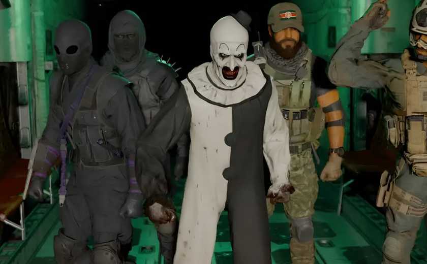 Call of Duty Warzone Terrifier Clown